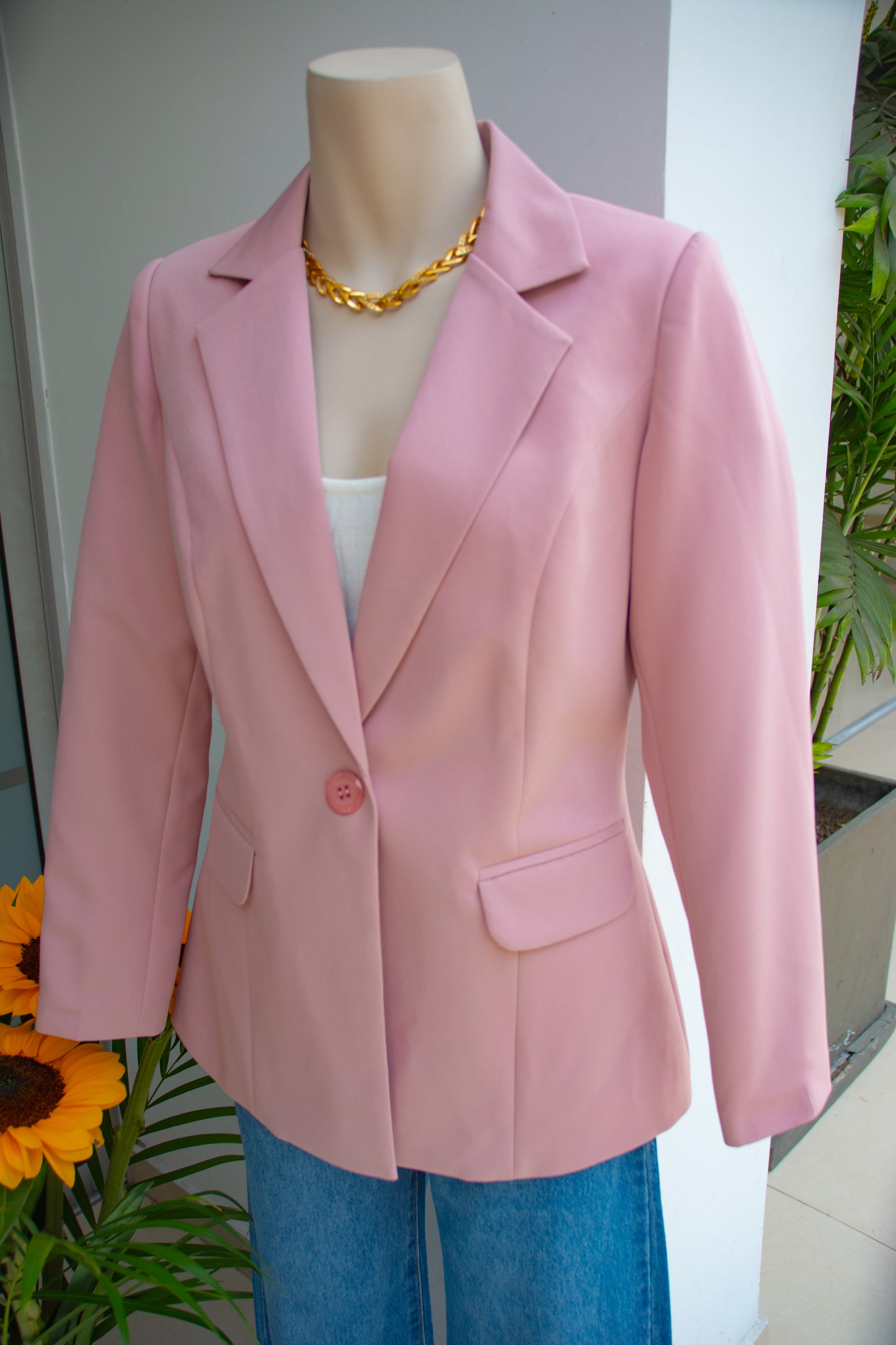 Blazer Romina Palo Rosa