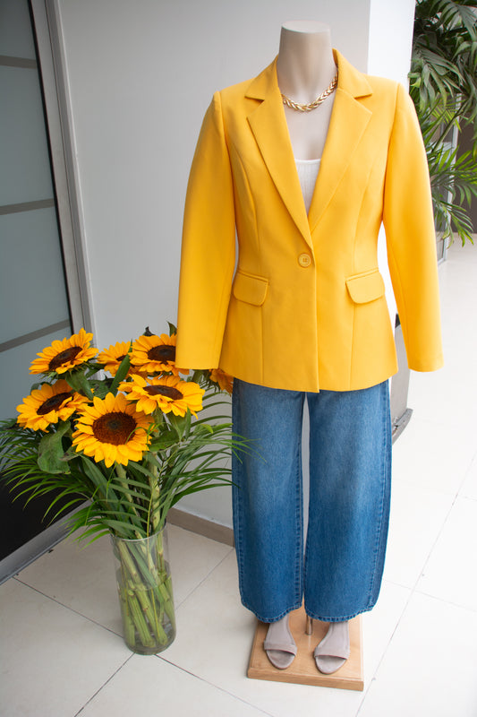 Blazer Romina Amarillo