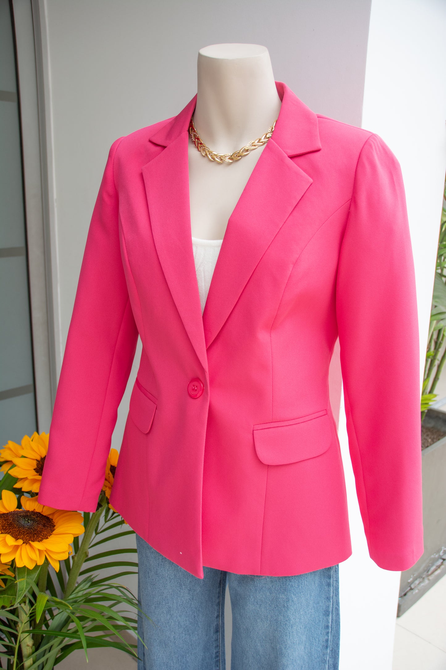 Blazer Romina Fucsia