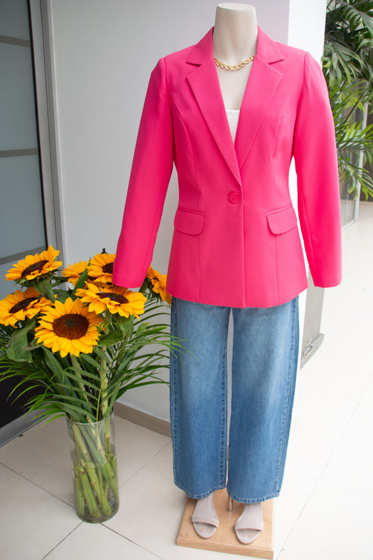 Blazer Romina Fucsia